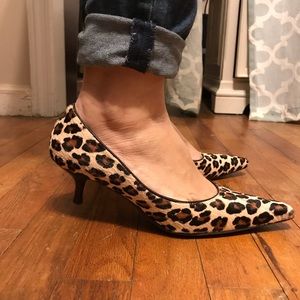 7M Ann Taylor Loft cheetah heel